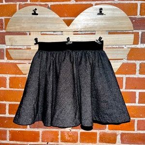 Size 2,Brand: Divided, color: grey skirt black band